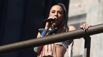 Mel C na Parada LGBTQ+ em São Paulo. - Marcello Sá Barreto/Brazil News