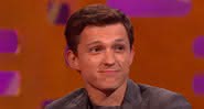 Tom Holland no 'Graham Norton Show'. - Reprodução