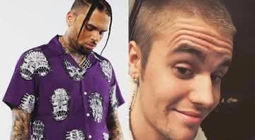 Chris Brown e Justin Bieber - Reprodução Instagram