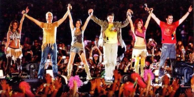 RBD em 'Live in Rio' - Divulgação