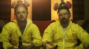 Aaron Paul e Bryan Cranston em 'Breaking Bad' - Divulgação Sony Pictures Television