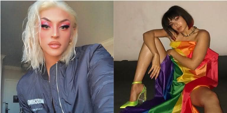 Pabllo Vittar e Charlie XCX - Reprodução/Instagram