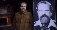 David Harbour interpreta seu pai de maneira satírica em documentário da Netflix - Reprodução/YouTube