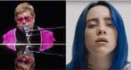 Elton John e Billie Eilish - Reprodução/YouTube