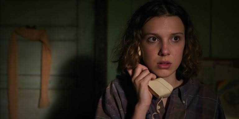 Millie Bobby Brown como Eleven em 'Stranger Things' - Divulgação/Netflix