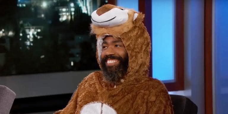 Donald Glover em entrevista ao apresentador Jimmy Kimmel - Reprodução/YouTube