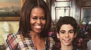 Michelle Obama e outras celebridades prestaram homenagens a Cameron Boyce nas redes sociais - Reprodução/Instagram