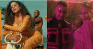 Anitta e Ozuna no clipe de 'Muito Calor' - Reprodução/YouTube