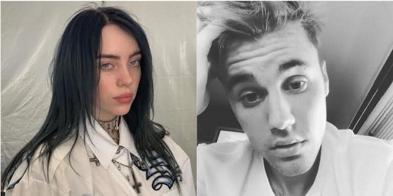 Billie Eilish e Justin Bieber - Reprodução/Instagram