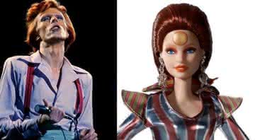 David Bowie e Barbie - Reprodução/Instagram/Mattel/Montagem