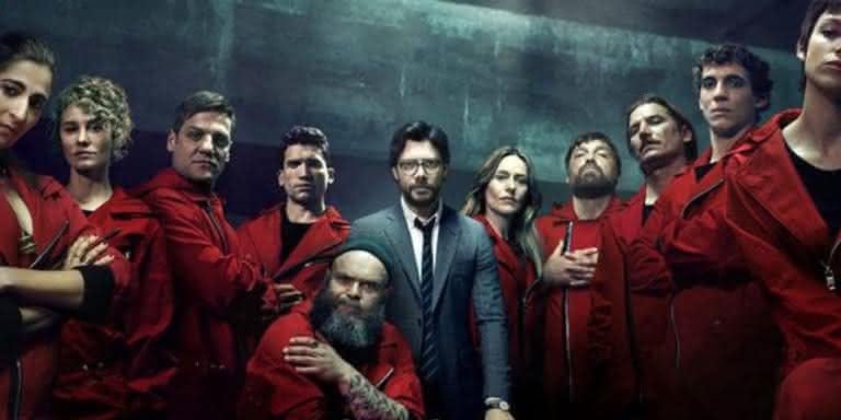 A terceira temporada de La Casa de Papel foi a série mais assistida de 2019 na Netflix - Divulgação/Netflix