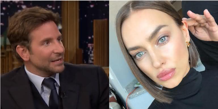 Bradley Cooper e Irina Shayk - Reprodução/YouTube; Reprodução/Instagram