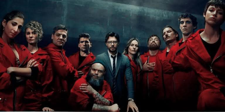 Cena da terceira parte da série espanhola 'La Casa de Papel' - Divulgação/Netflix