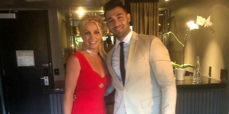 Britney Spears e Sam Asghari - Reprodução/Instagram