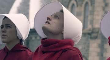 Elisabeth Moss em cena da série 'The Handmaid's Tale' - Divulgação/Hulu