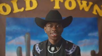 Lil Nas X em 'Old Town Road' - Reprodução/Youtube