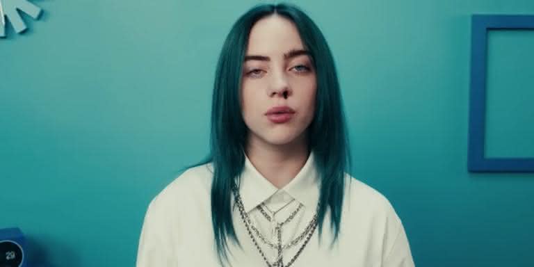 A cantora Billie Eilish - Reprodução/YouTube