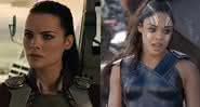 Lady Sif (Jaimie Alexander) e Valquíria (Tessa Thompson) - Reprodução/YouTube