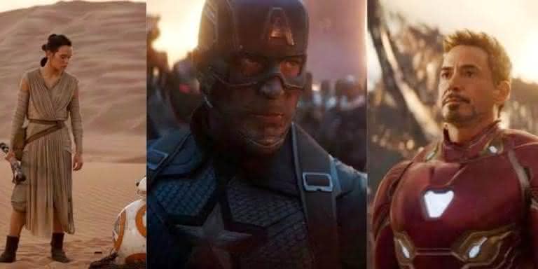 'Star Wars: O Despertar da Força', 'Vingadores: Ultimato' e 'Vingadores: Guerra Infinita' - Divulgação/Disney