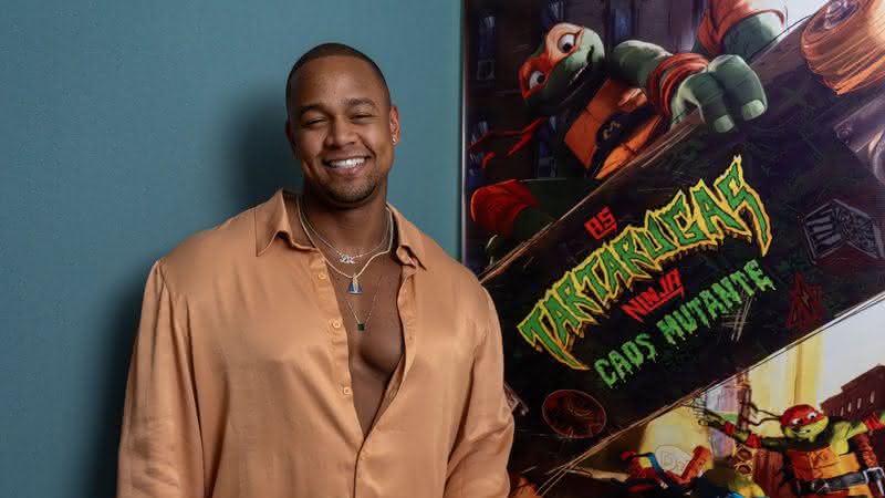 Léo Santana estreia como dublador em "As Tartarugas Ninja: Caos Mutante" - Divulgação/Paramount Pictures