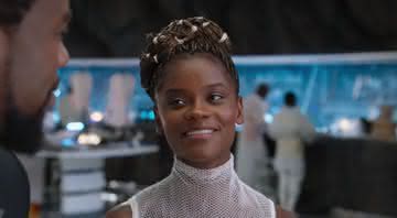 Letitia Wright interpreta Shuri em "Pantera Negra" - (Divulgação/Marvel Studios)