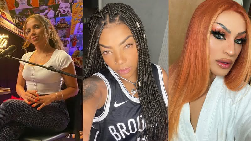 Anitta, Ludmilla e Pabllo Vittar são as atrações do fim de semana - Instagram