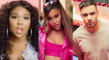 Lizzo e Ariana Grande, Liam Payne e Gretchen estão entre os lançamentos desta sexta-feira - YouTube/Instagram