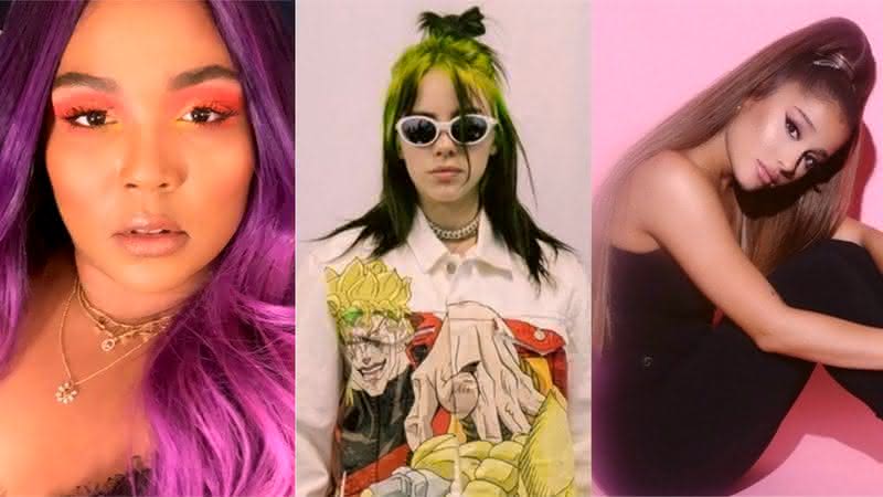 Lizzo, Billie Eilish e Ariana Grande podem estar entre os indicados do Grammy 2020 - Instagram