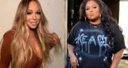 Mariah Carey e Lizzo em cliques nas redes sociais - Instagram