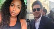 Lizzo e Niall Horan em fotos publciadas em seus perfis - Instagram