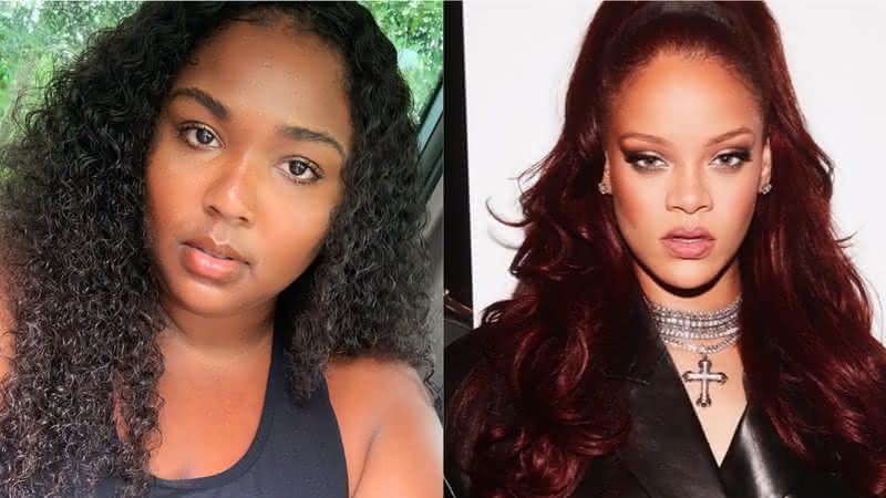 Lizzo e Rihanna. Crédito: Reprodução/Instagram