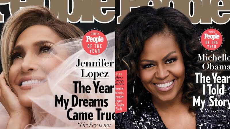 Jennifer Lopez e Michelle Obama estampam capas da revista People - Divulgação