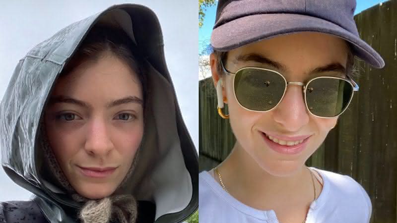 Lorde em uma sequência de stories do Instagram - Reprodução/Instagram