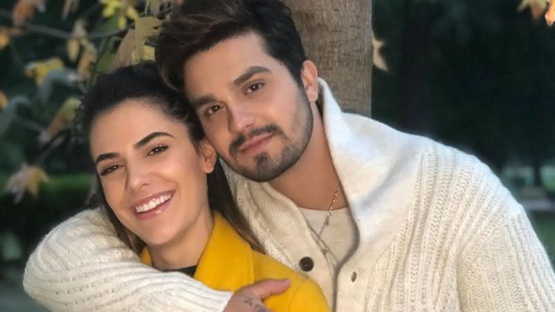 Luan Santana e Jade em publicação nas redes sociais - Reprodução/Instagram