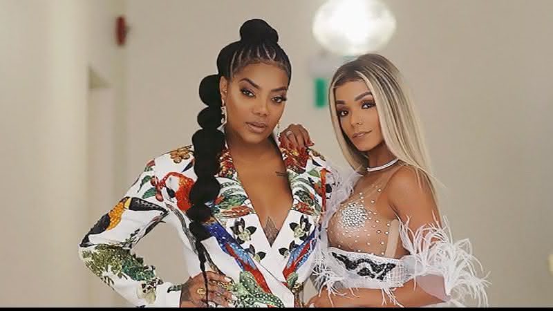 Ludmilla e Brunna Gonçalves em foto publicada em seu perfil - Instagram