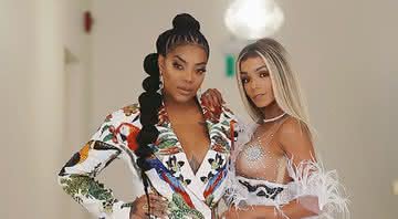 Ludmilla e Brunna Gonçalves em foto publicada em seu perfil - Instagram