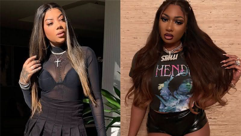 Ludmilla e Megan Thee Stallion se divertem - Reprodução/Instagram