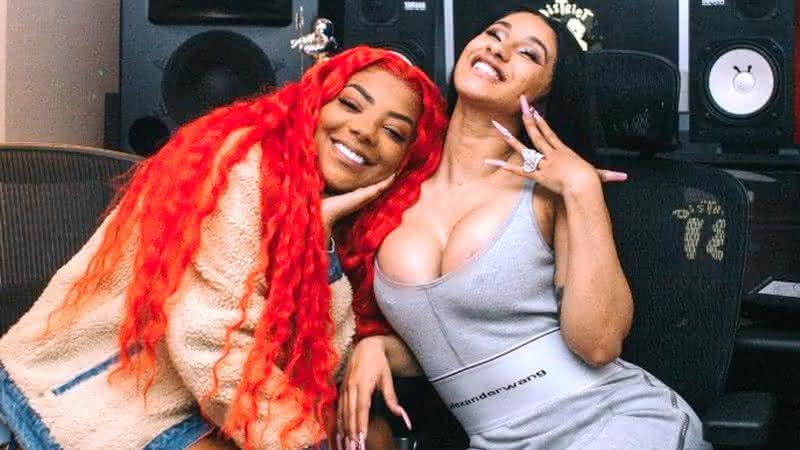 Ludmilla e Cardi B - Reprodução/Instagram