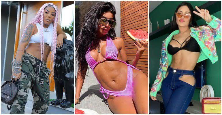 Ludmilla, Brunna Gonçalves e Flayslane foram algumas das famosas que aderiram à lipo LAD - Reprodução/Instagram