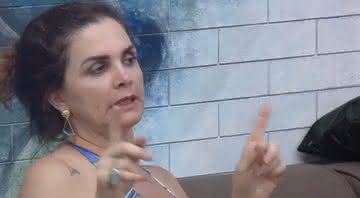 Luiza Ambiel está irritada com Stéfani - Transmissão/Record TV