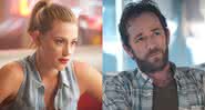 Lili Reinhart e Luke Perry na série Riverdale - The CW