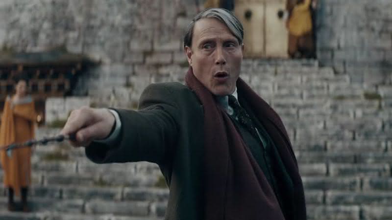 "Animais Fantásticos 3": Fãs reagem ao Grindelwald de Mads Mikkelsen no Twitter - Reprodução/Warner Bros.