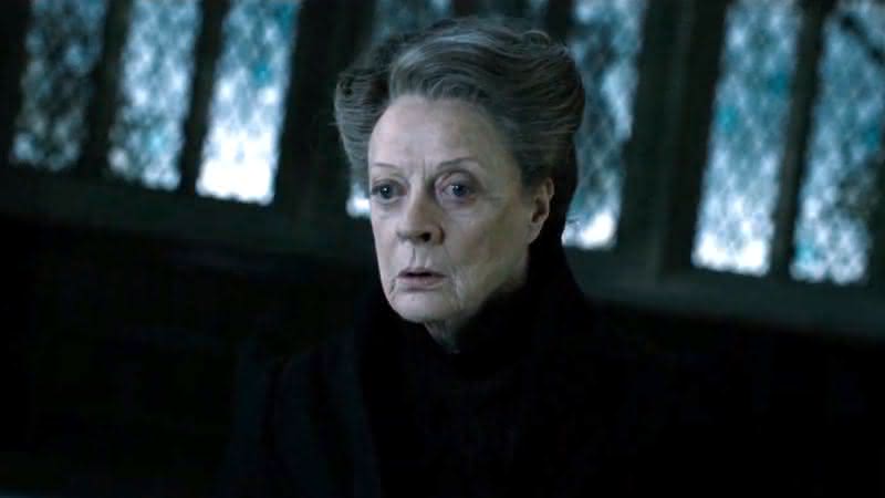 Maggie Smith em seu papel em Harry Potter - Reprodução/YouTube