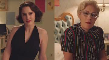 Rachel Brosnahan e Liza Weil no trailer - Reprodução/YouTube