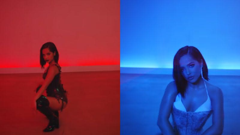 Becky G no clipe de Mala Santa - YouTube