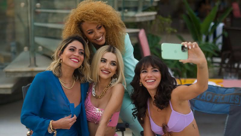 Bruna Marquezine, Manu Gavassi, Sheron Menezzes e Carol Castro são as protagonistas de "Maldivas" - Divulgação/Netflix