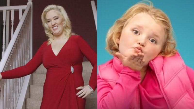 Mama June em "Vida Nova" e Alana Thompson em "Chegou a Honey Boo Boo" - Divulgação