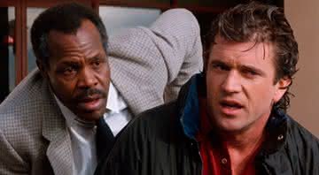 Danny Glover e Mel Gibson em Máquina Mortífera - Warner Bros.