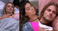 Marcela geralmente dorme com Gizelly na casa, mas pediu para ficar com Daniel - Reprodução/Globoplay