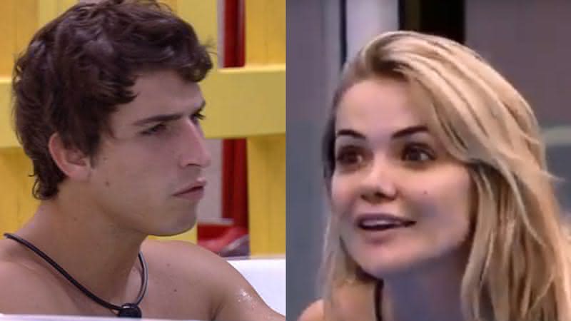 Felipe Prior e Marcela na casa do BBB20 - Globoplay